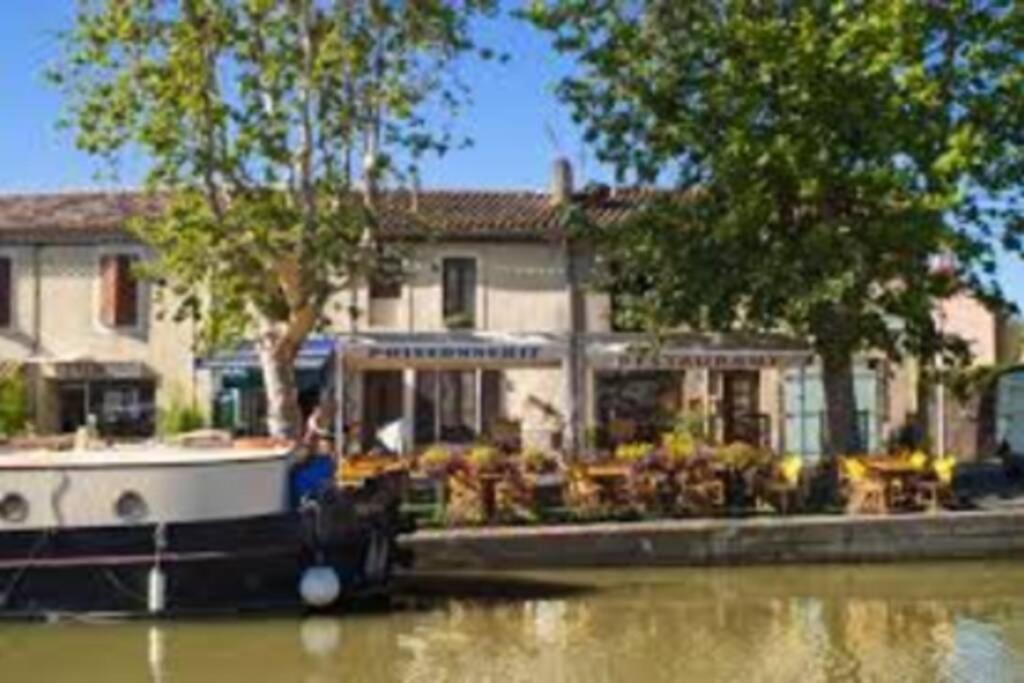 La Halte Du Canal Carcassonne Ngoại thất bức ảnh